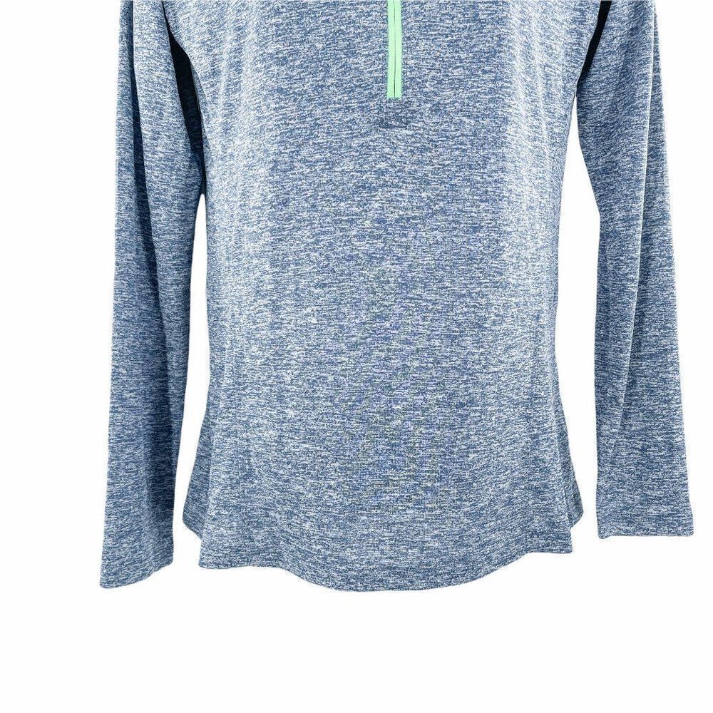 Under Armour Heatgear Zip-up Pullover Athletic Top - Picture 2 of 10